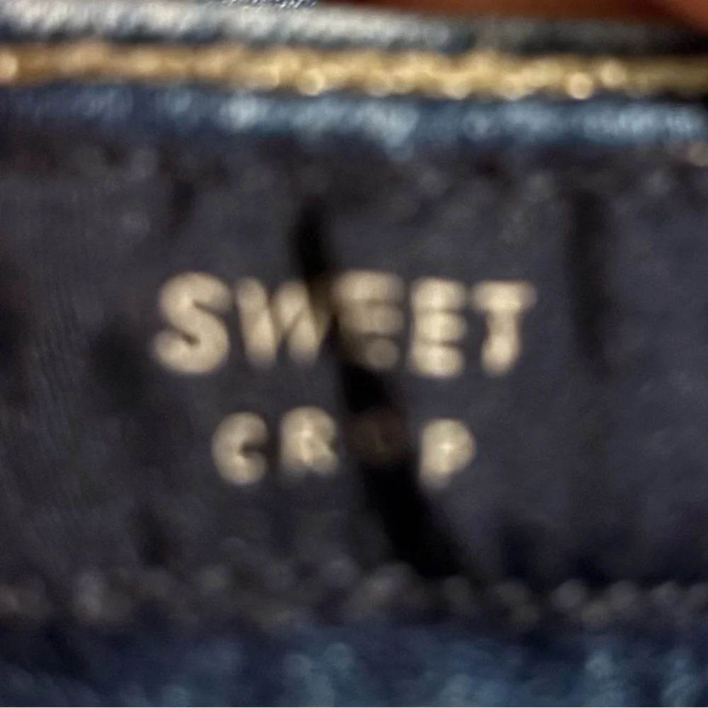 Lucky Brand Womens Sweet Crop Sz 4/27 Medium Wash Stretch‎ Mid Rise Straight Leg